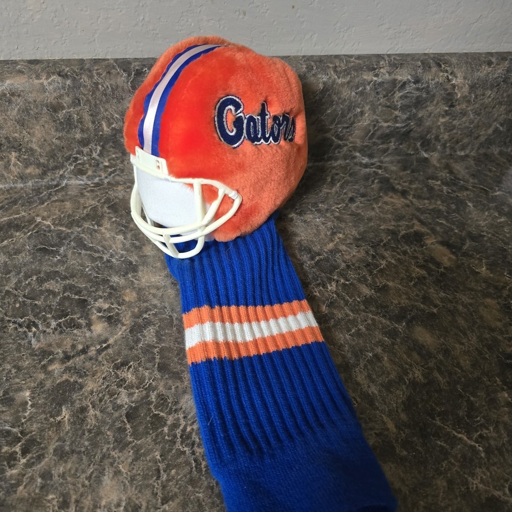 vintage Florida Gators head cover helmet Golf Sock